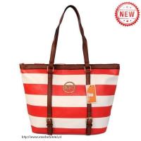 michael kors jet set striped reizen groot rood bakken Verkoop Rotterdam fxf3b633